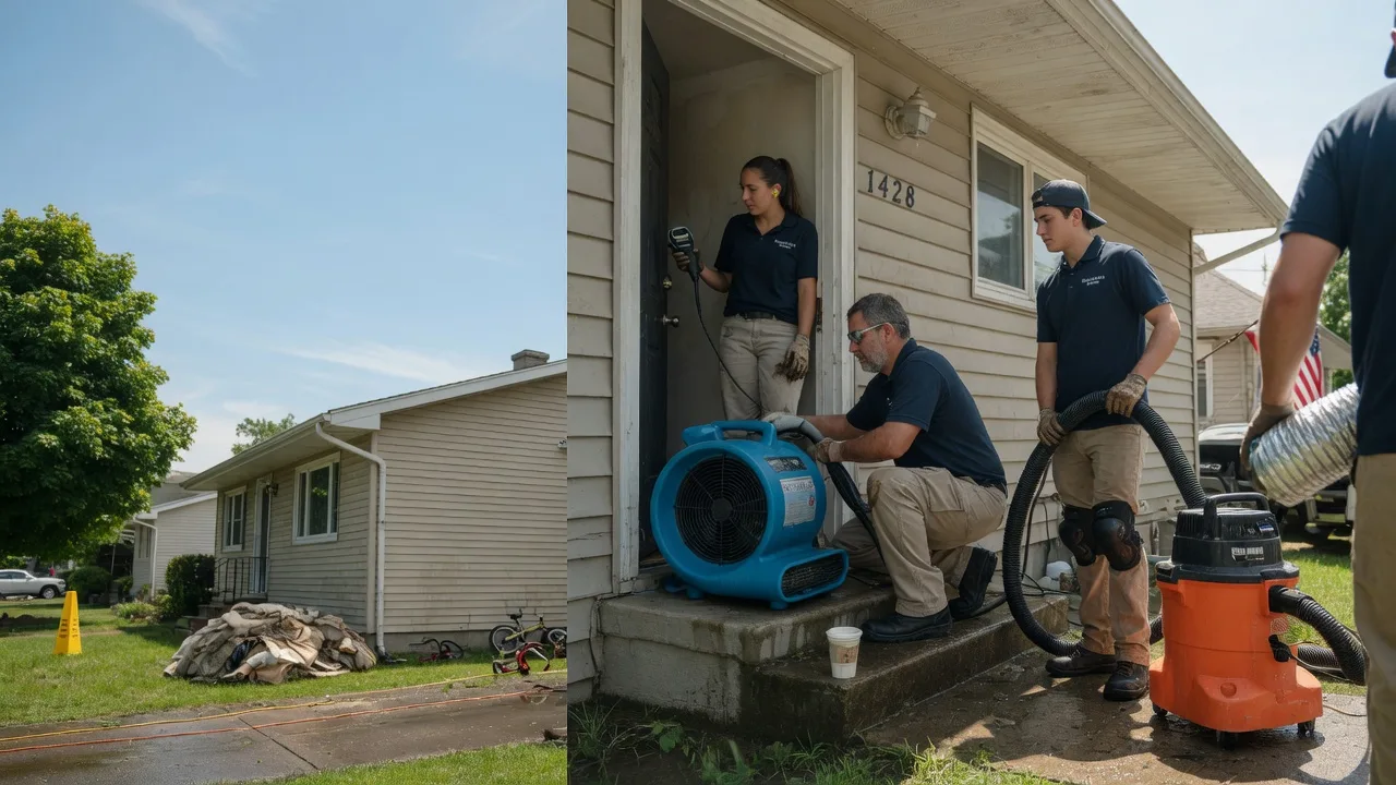 Water Damage Restoration in Briggsville, WI near me
